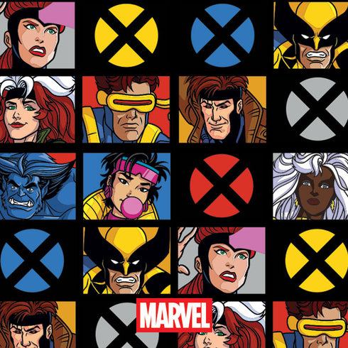 Marvel X-Men Pattern Google Pixel 7a Clear Case